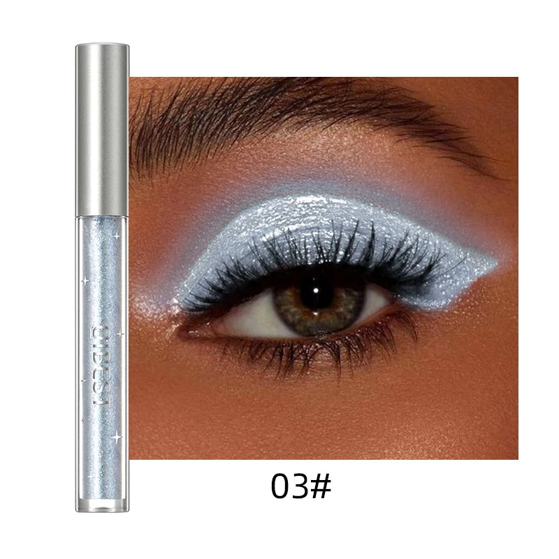 Qibest Glitter Eyeshadow – Long Lasting Shimmer