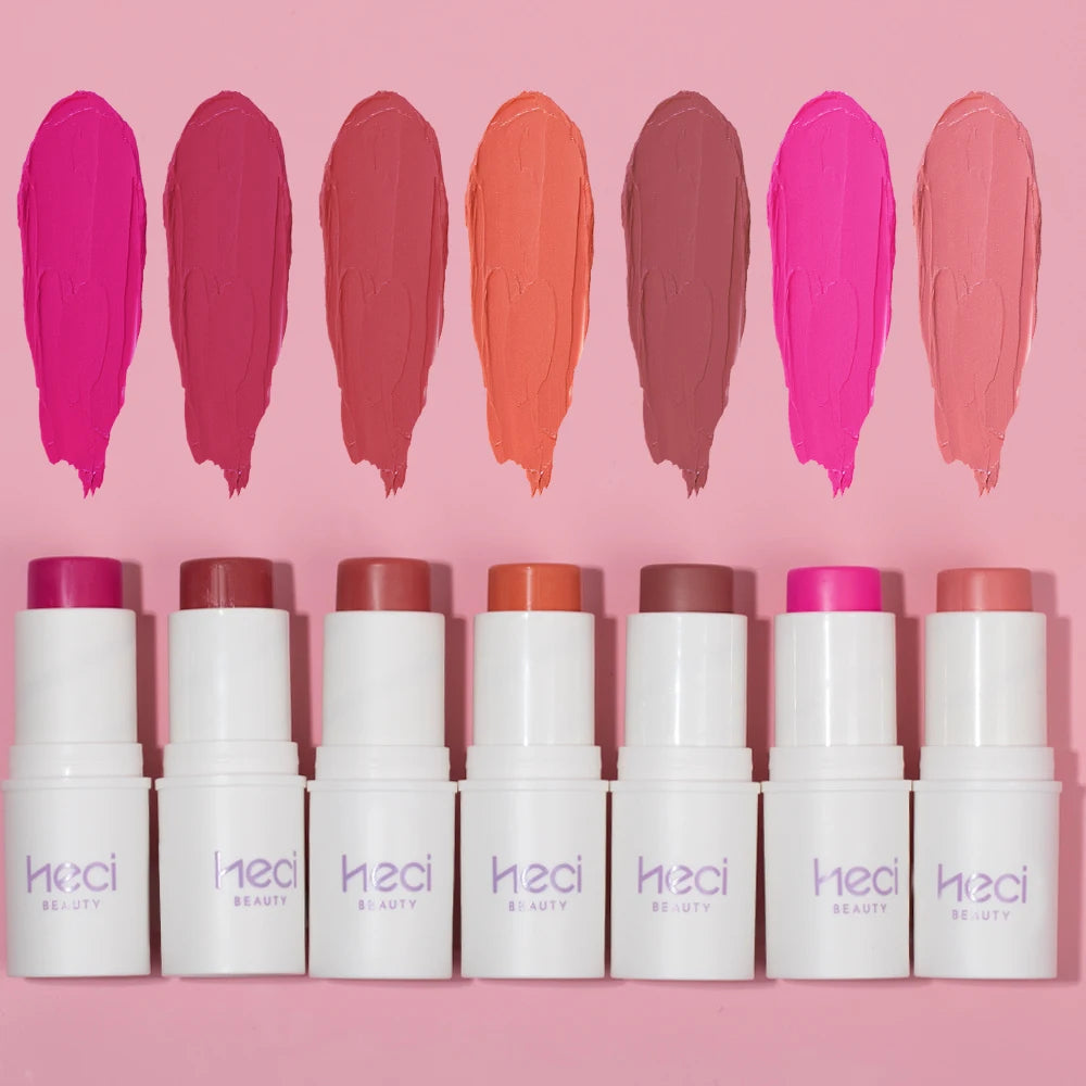 Multi-Tone Cream Blush Stick – Hydrating Lip & Cheek Tint