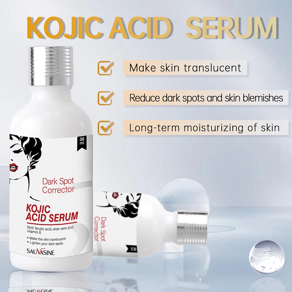 Kojic Acid Skincare Set – Cream, Serum, Soap & Cleanser