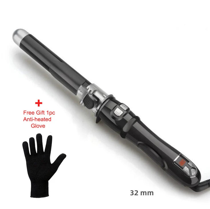 Automatic Rotating Curling Iron – 1.1/1.25 Inch Ceramic Wand