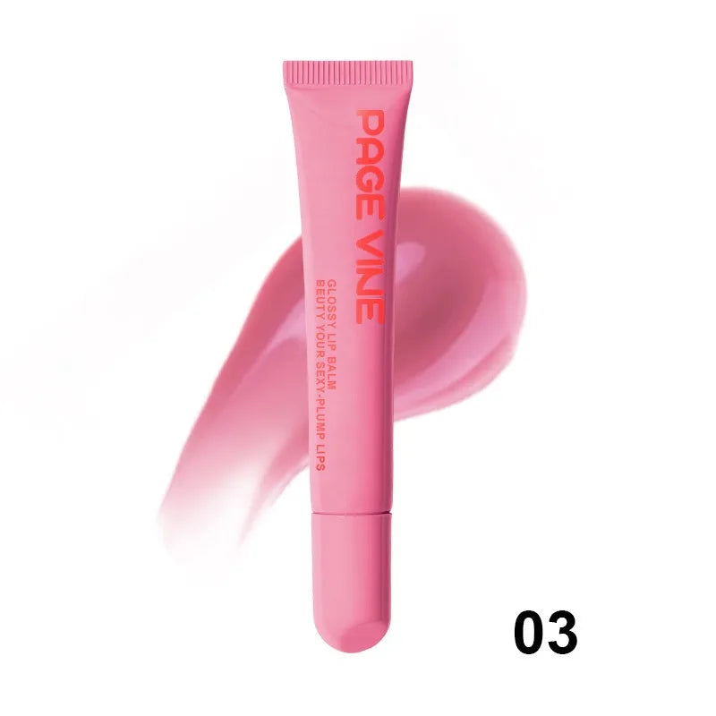 12 Colors Mirror Lip Gloss – Plumping Moisturizing Oil