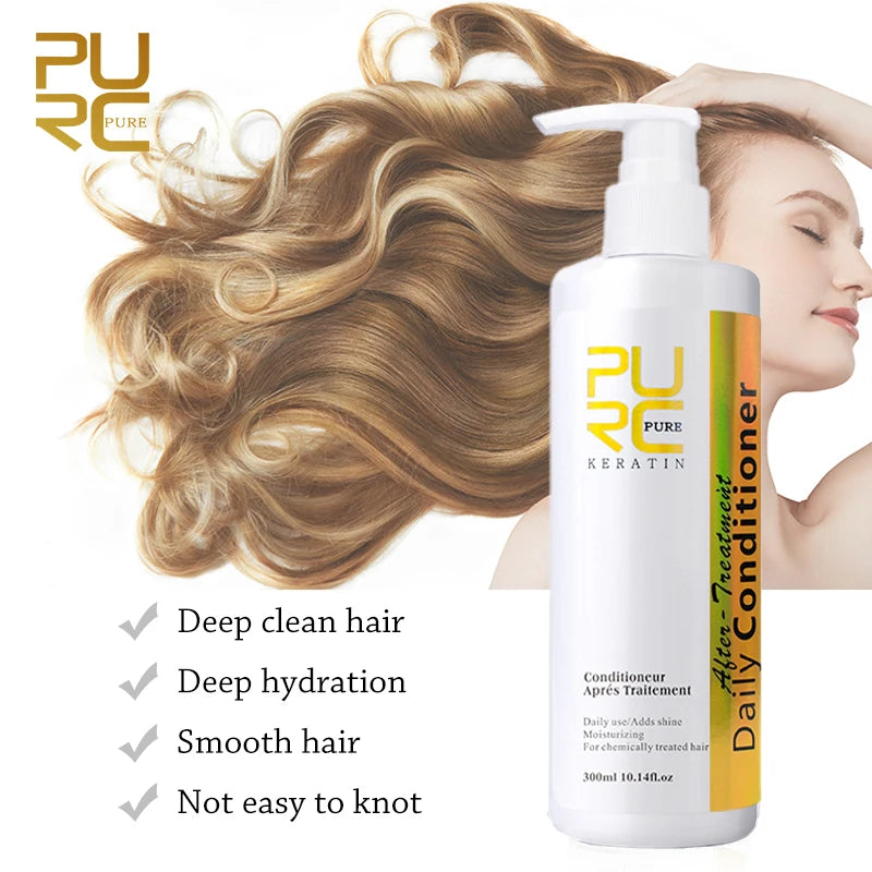 PURC Shampoo & Conditioner – Frizz Control & Damage Repair
