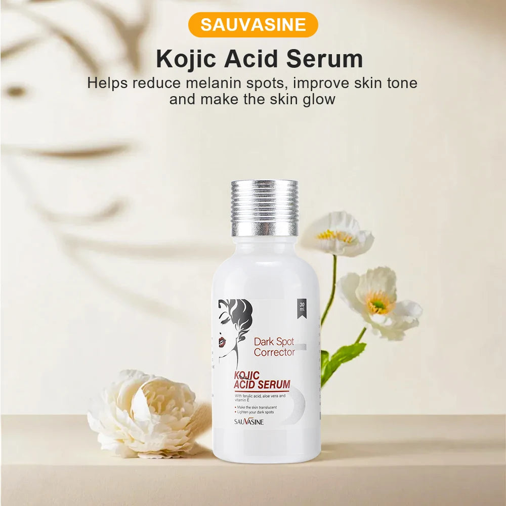 Kojic Acid Skincare Set – Cream, Serum, Soap & Cleanser