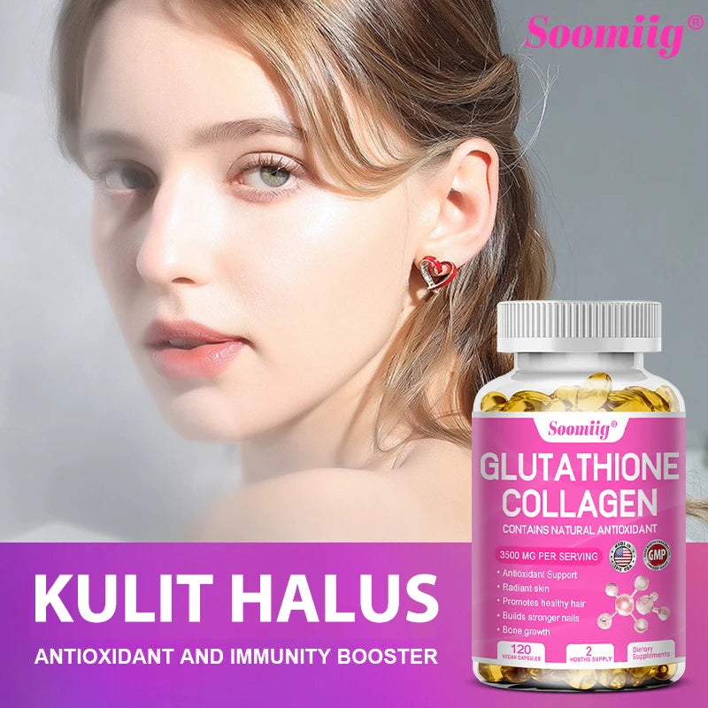 Collagen + Glutathione – Skin, Hair & Nail Support
