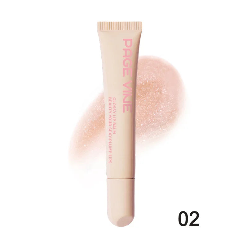 12 Colors Mirror Lip Gloss – Plumping Moisturizing Oil