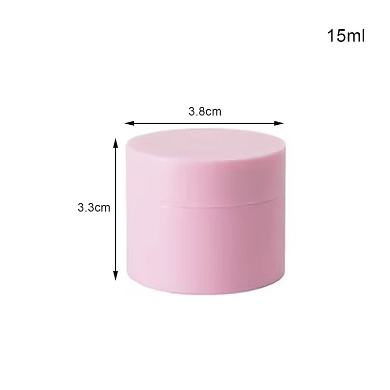 Empty Cosmetic Jars – Travel Containers for Creams & Lip Balm (5–50ml)