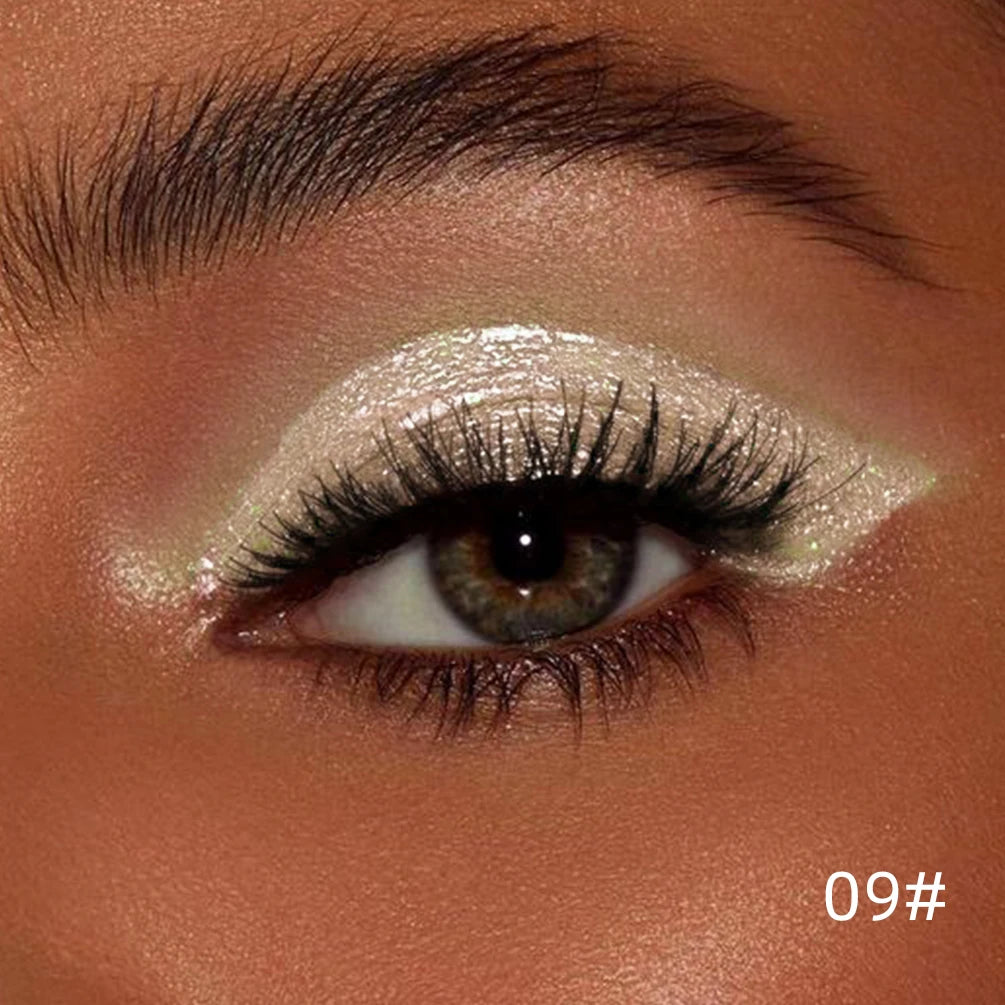 Qibest Glitter Eyeshadow – Long Lasting Shimmer