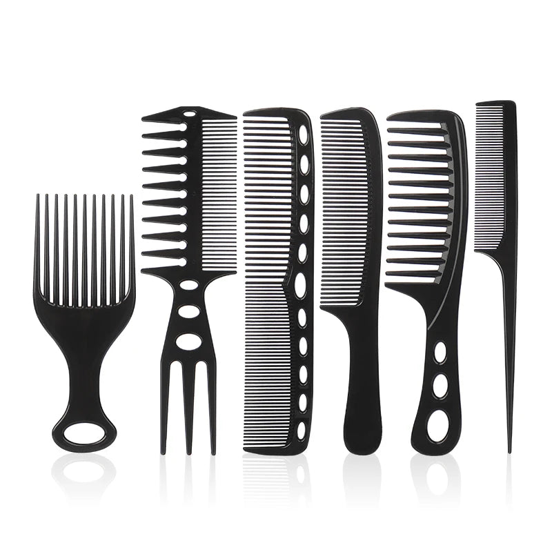 6-Piece Hair Comb Set – Professional Styling Tools