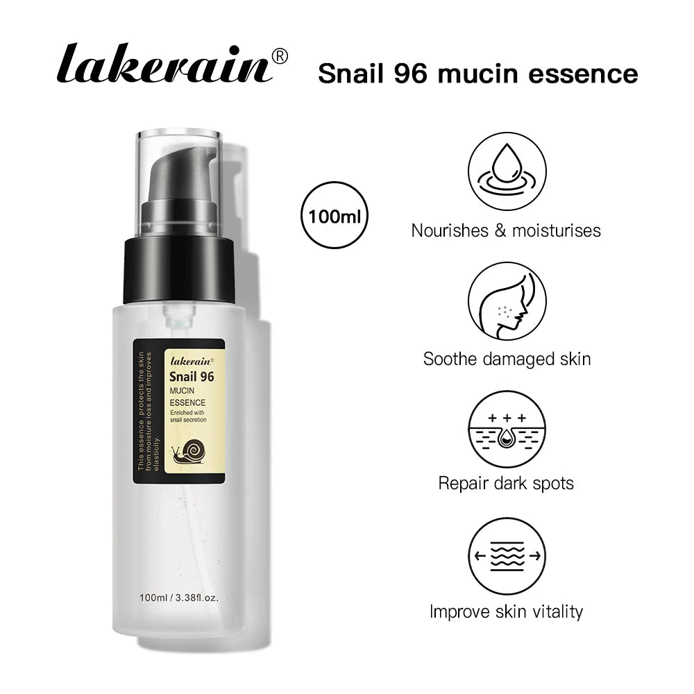 Snail Mucin 96% Collagen Essence – Hydrating Face Serum (100ml)
