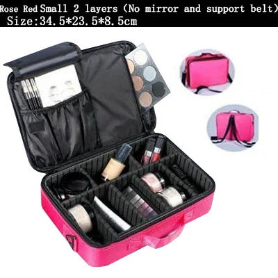 Large Cosmetic Makeup Bag – Travel Storage Case