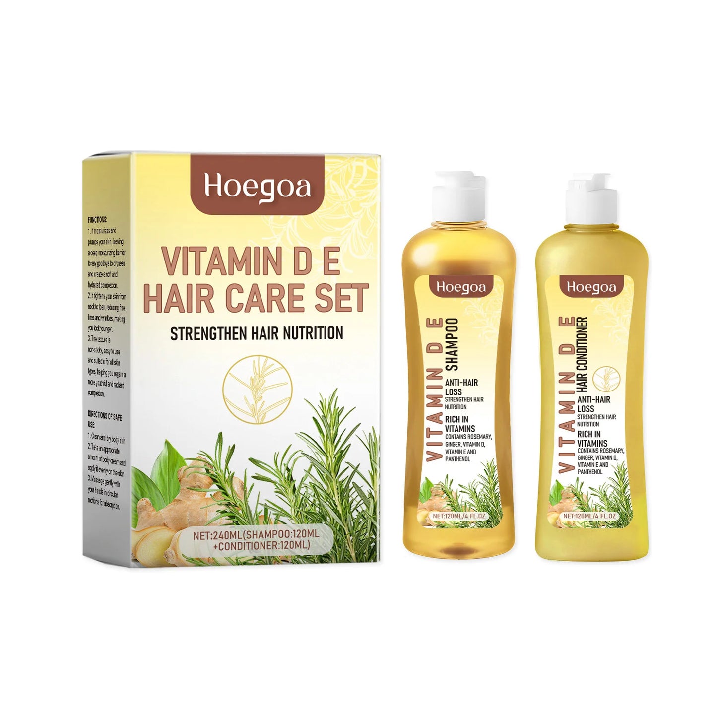 Hair Growth Shampoo & Conditioner – Nourish & Smooth