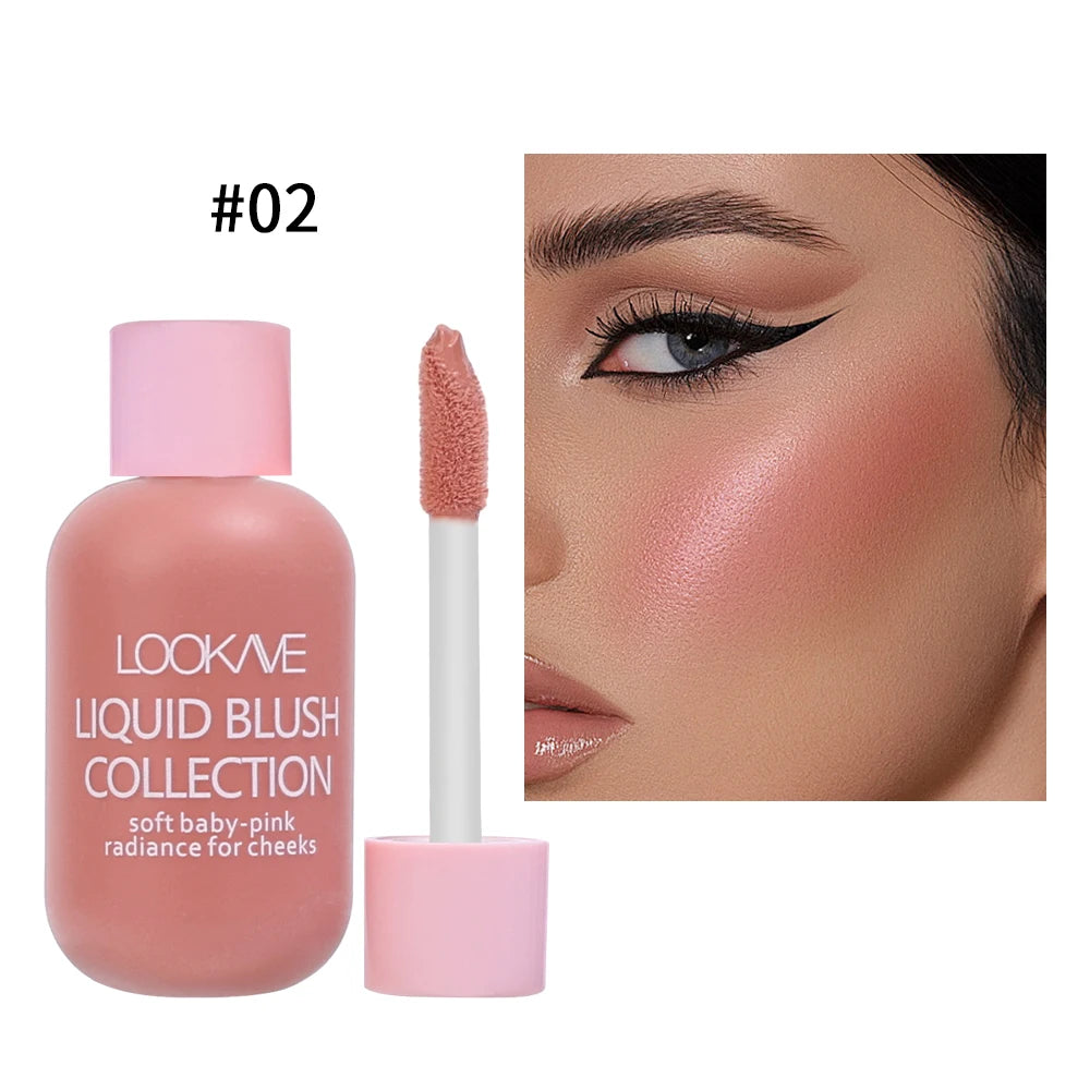 Waterproof Liquid Blush – Long-Lasting Velvet Face Tint