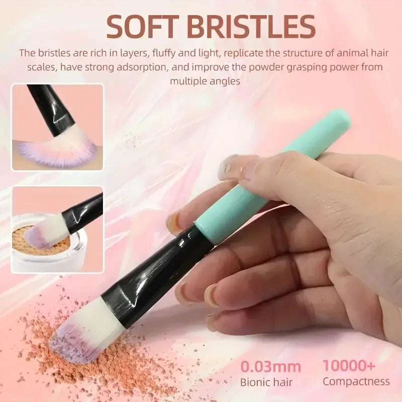 Makeup Brush Set (8–20pcs) – Foundation & Eyeshadow