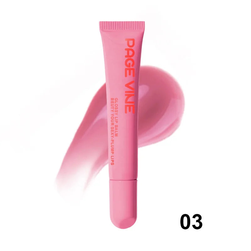 12 Colors Mirror Lip Gloss – Plumping Moisturizing Oil