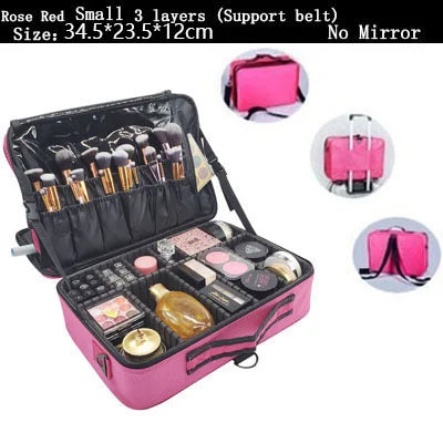 Large Cosmetic Makeup Bag – Travel Storage Case