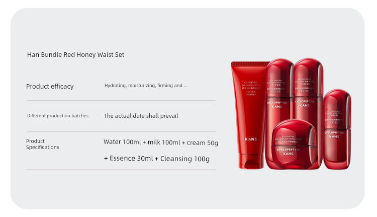 Kans Hexapeptide Skincare Set – Firming & Moisturizing Care