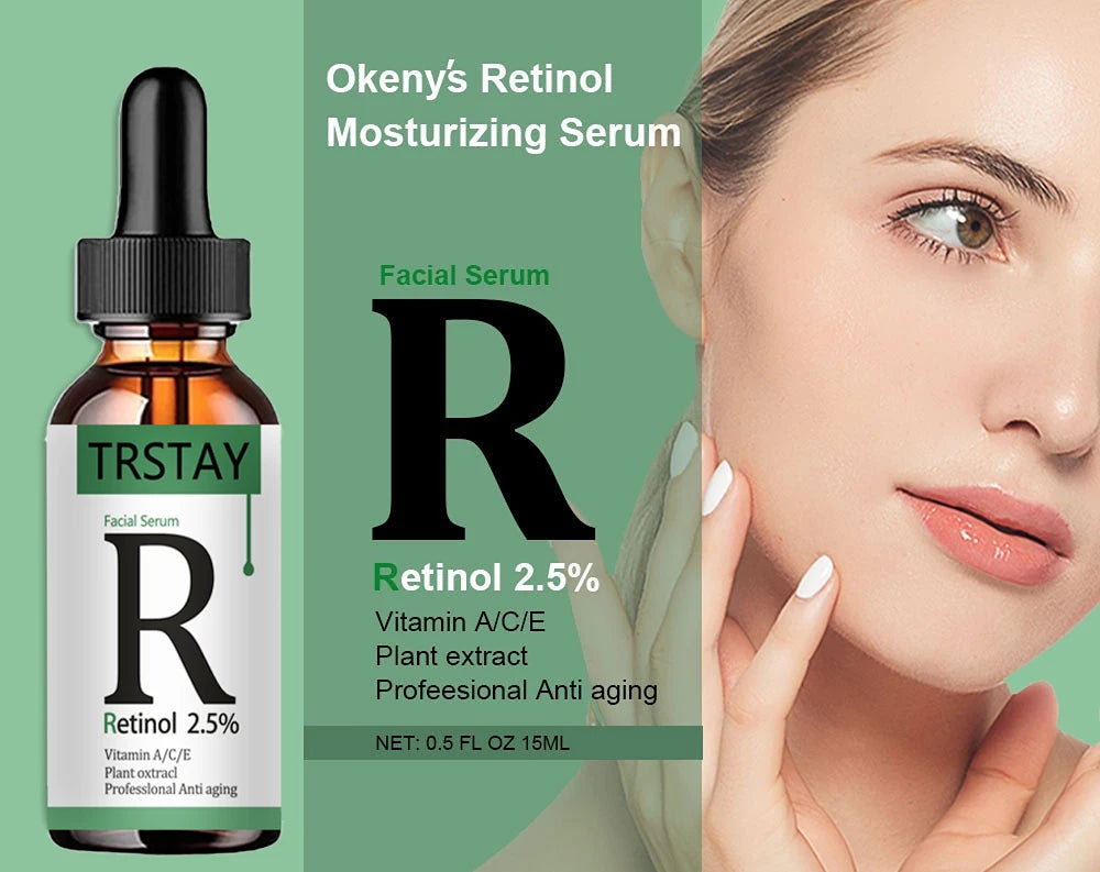 Retinol 2.5% & Vitamin C Serum – Anti-Aging & Whitening Essence