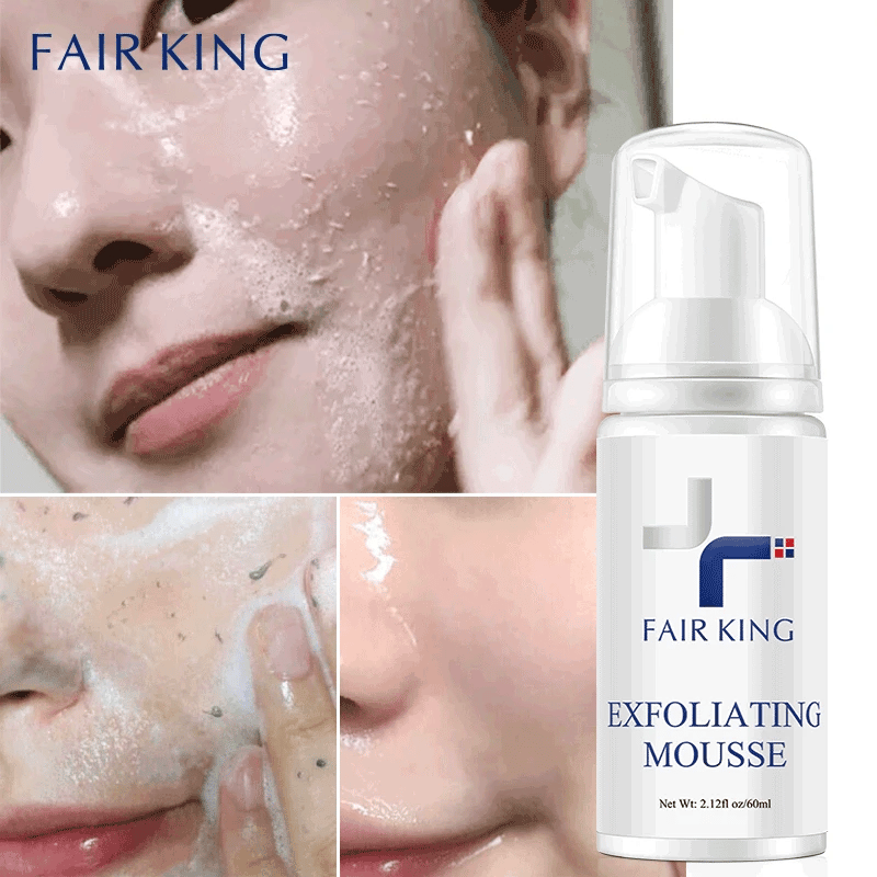 Foaming Exfoliating Mousse – Face Wash & Skin Smooth Exfoliator