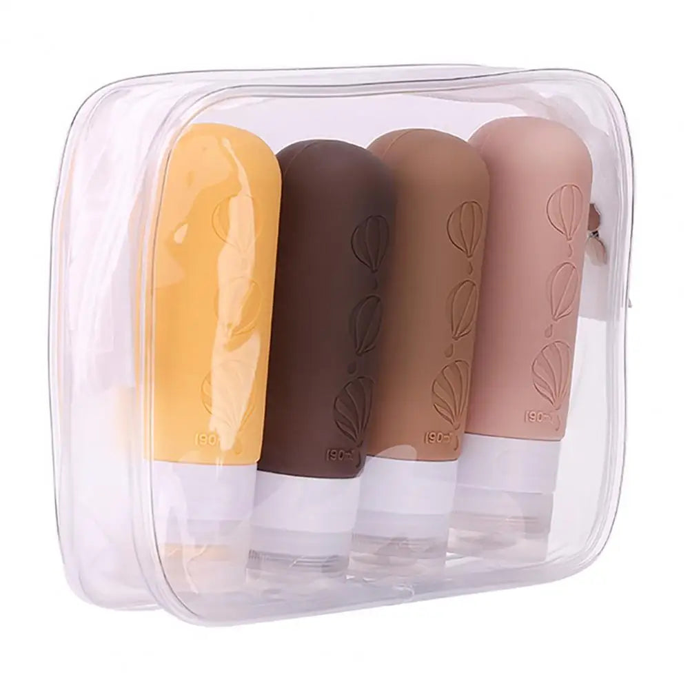 Travel Shampoo & Conditioner Bottles – Leak-Proof 90ml Set