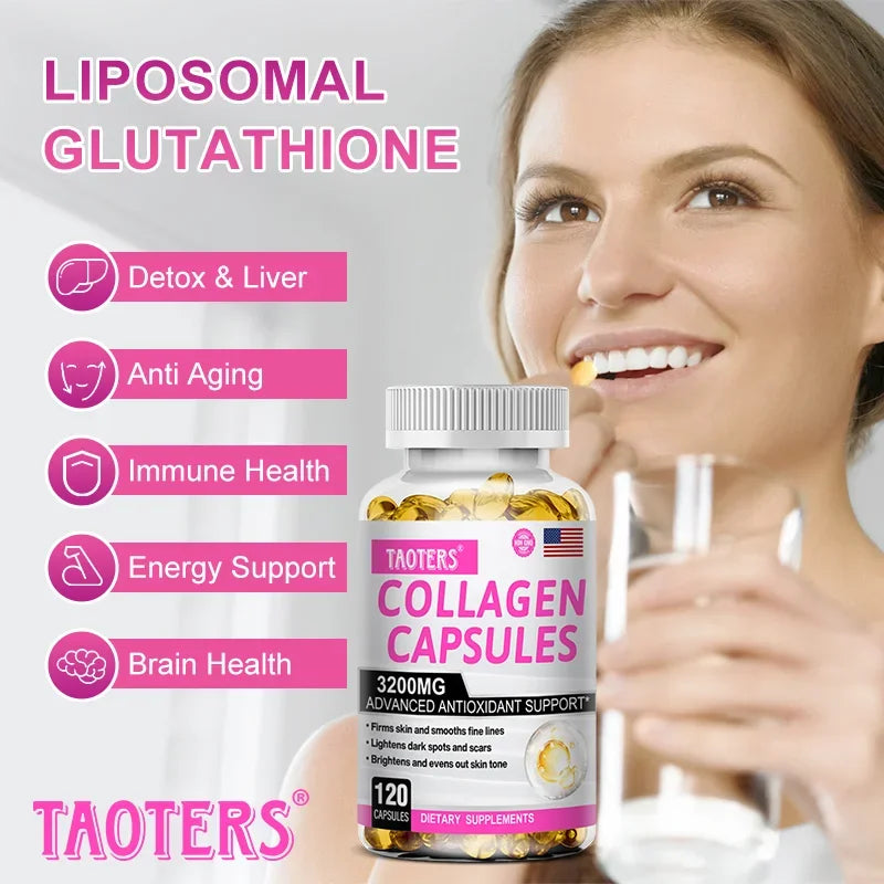 TAOTERS Collagen + Glutathione – Skin & Hair Support