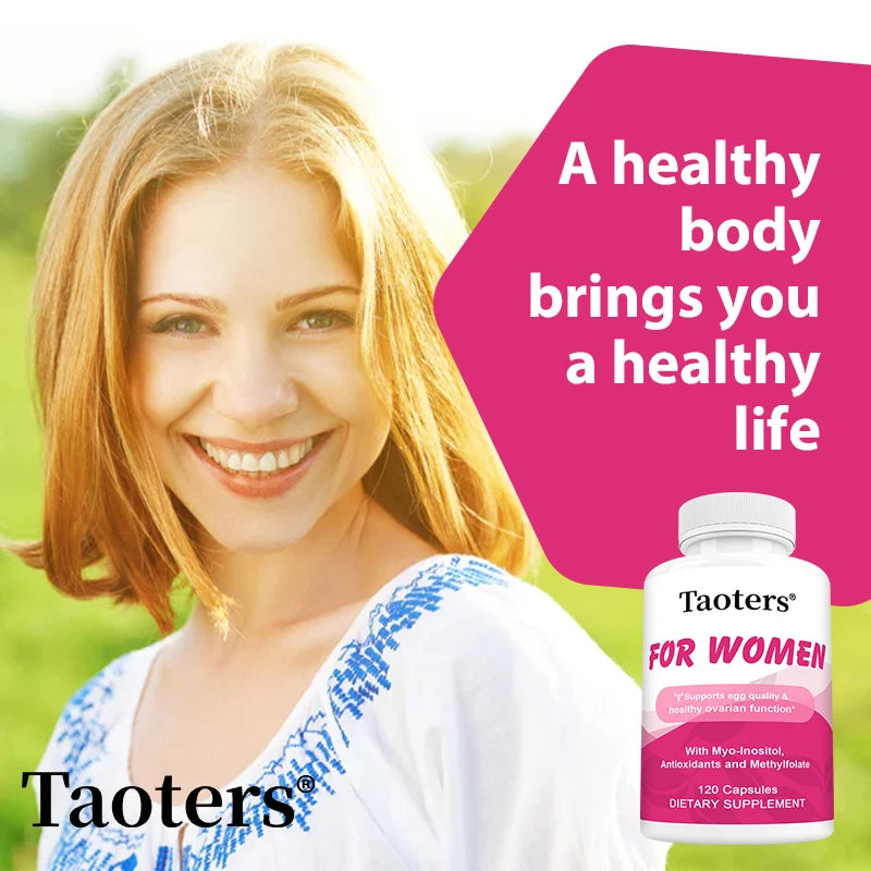 Women’s Reproductive Health Supplement – Inositol, Antioxidants & Folate