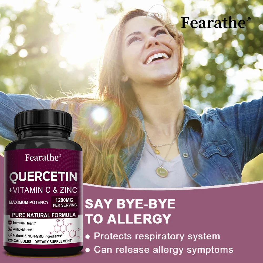 Quercetin + Vitamin C + Zinc – Immune Support