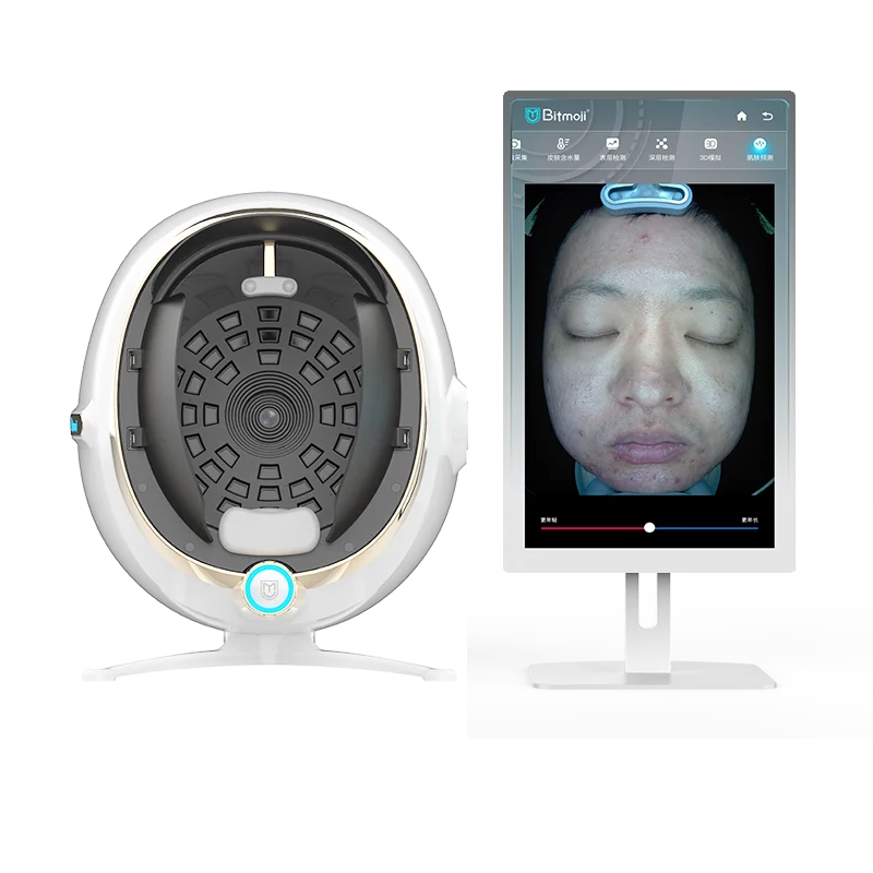 3D AI Facial Scanner – Skin Test & Health Analyzer Device