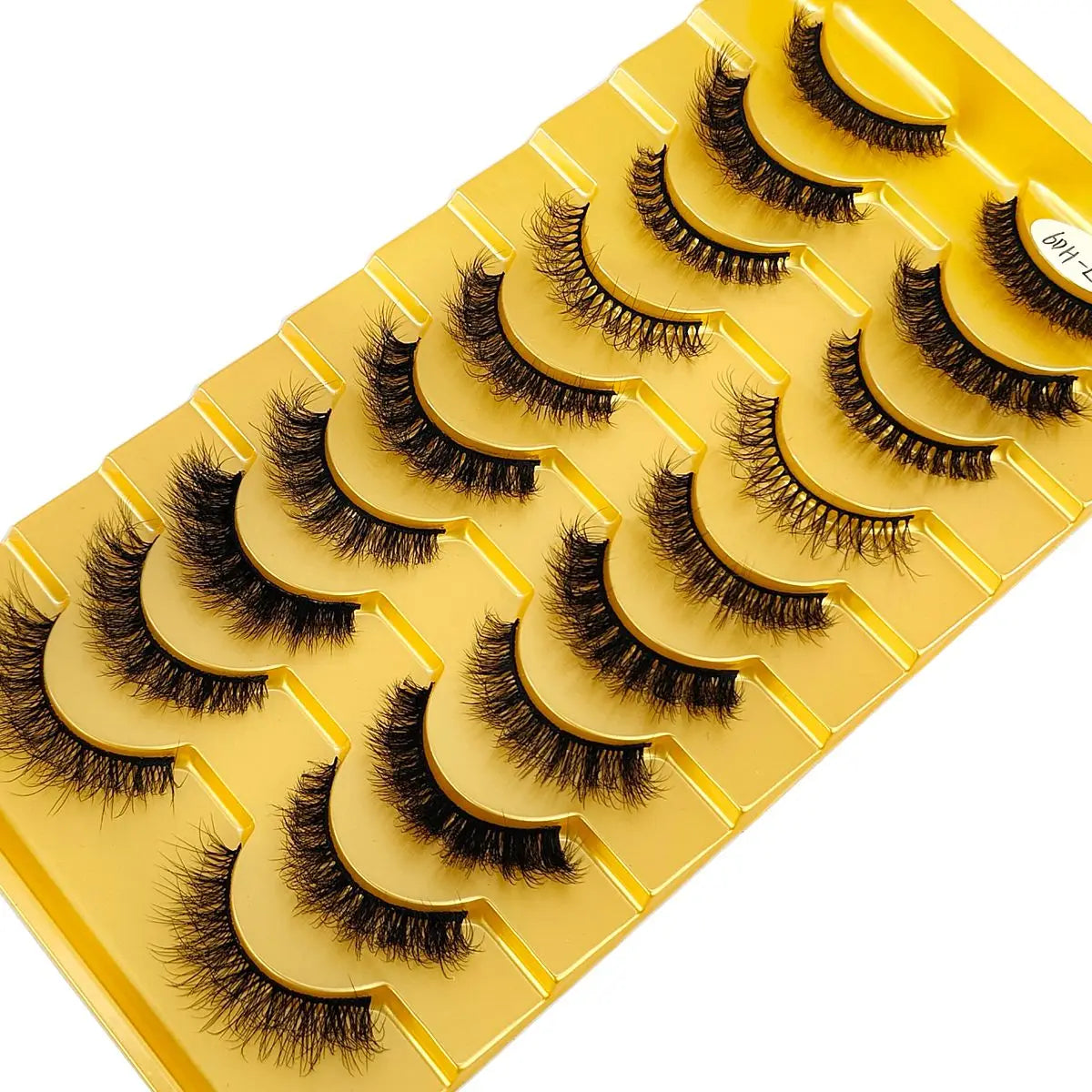 10 Pairs Mink Lashes – Fluffy, Dramatic False Eyelashes