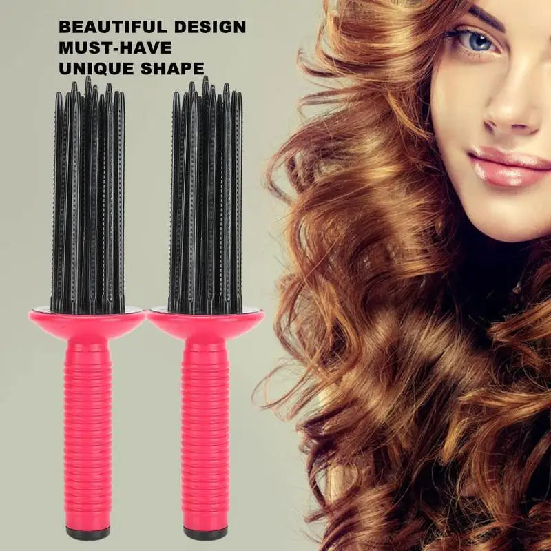 Round Hair Curling Styling Comb