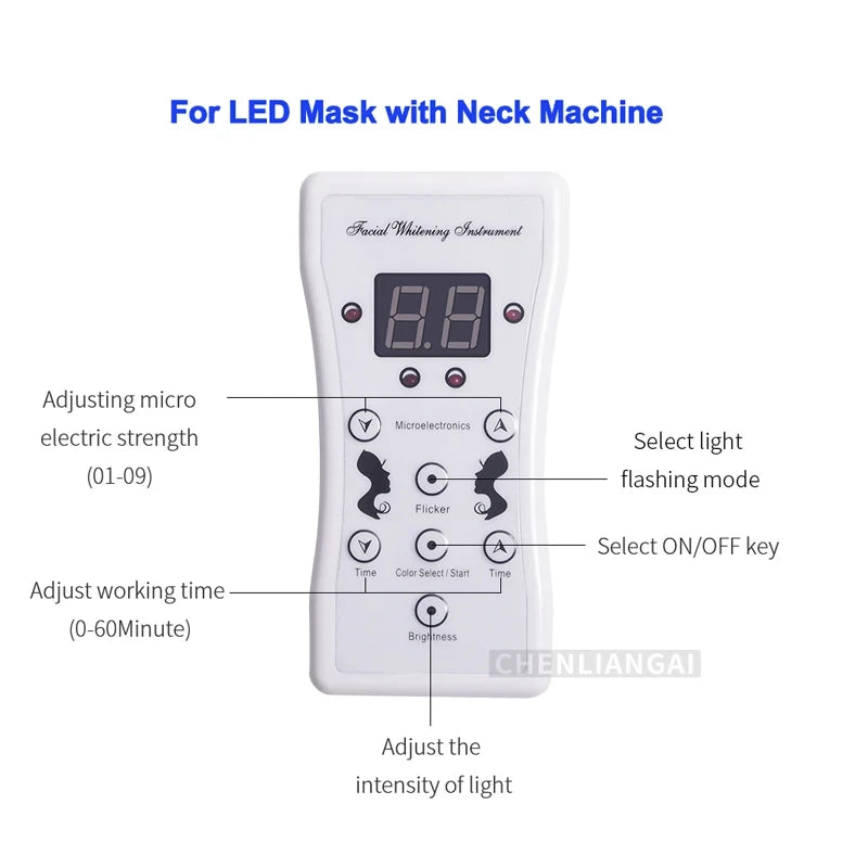 LED Photon Mask Remote Control