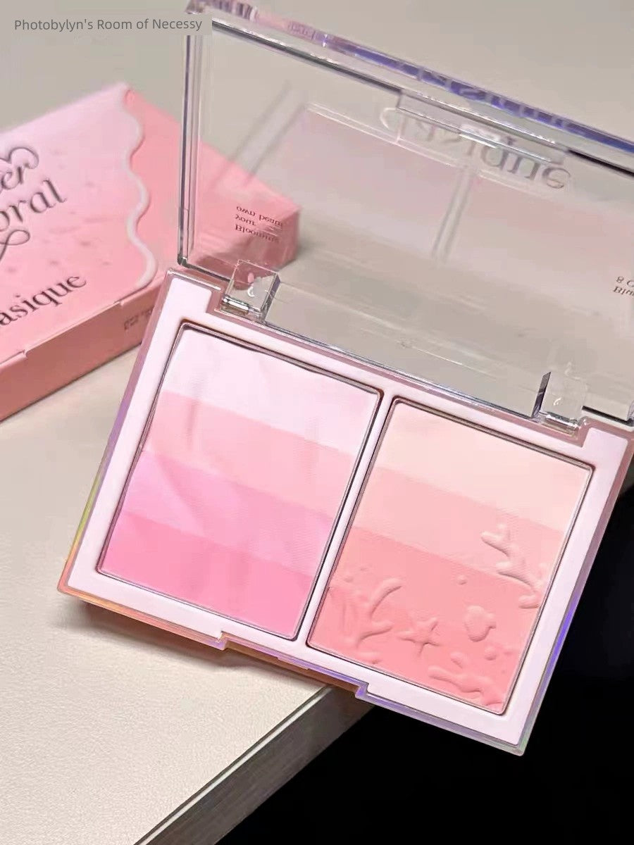 Chocolate Blush & Eyeshadow Palette – 9 Colors