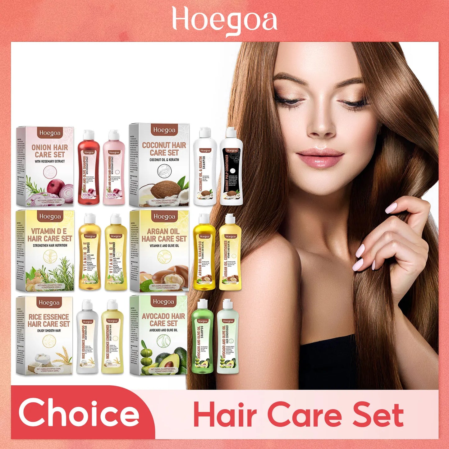Hair Growth Shampoo & Conditioner – Nourish & Smooth