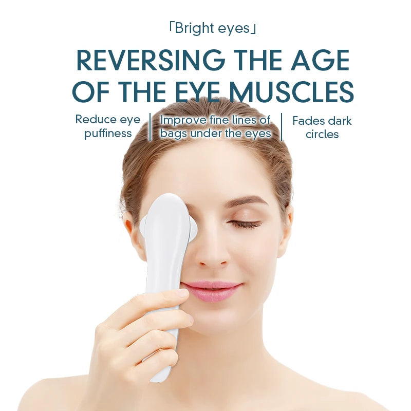 Eye Massage Wand – Microcurrent & Cold Therapy Skincare Tool
