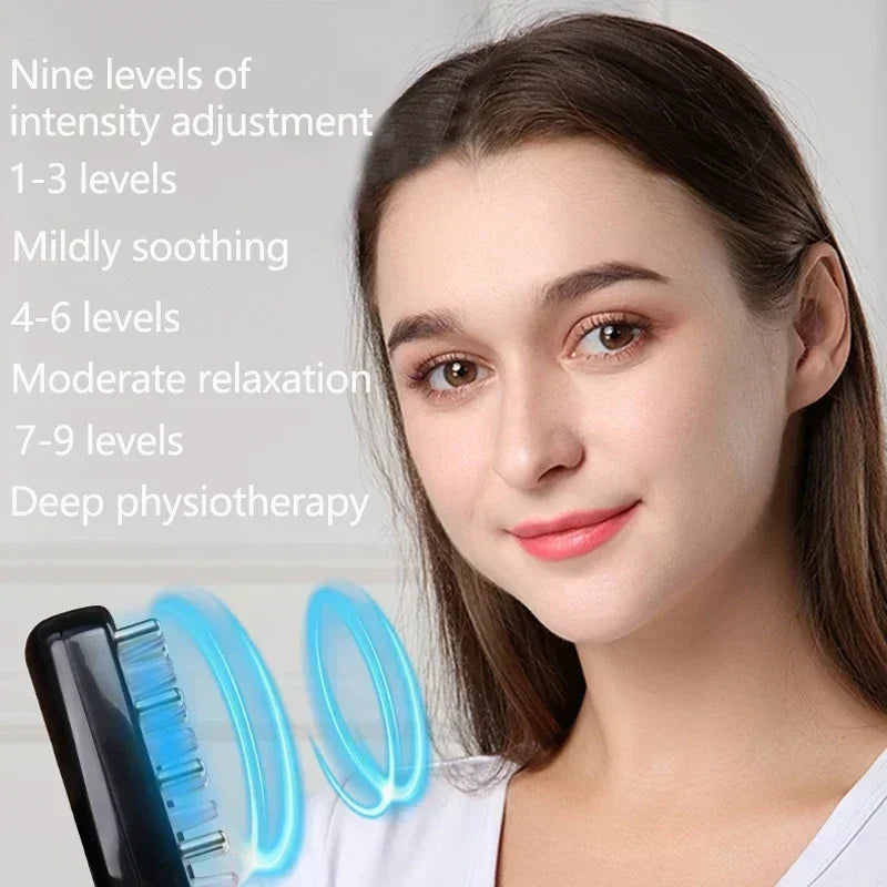 Electric Vibration Massage Comb – Hair Growth Therapy Tool