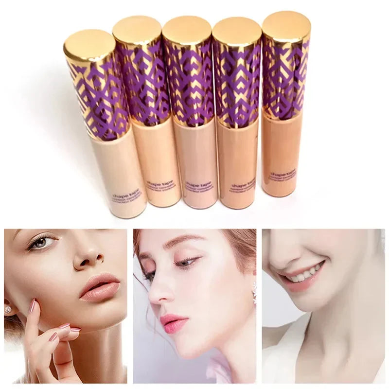 5-Color Repair Foundation Cream – Full Cover & Contour Palette