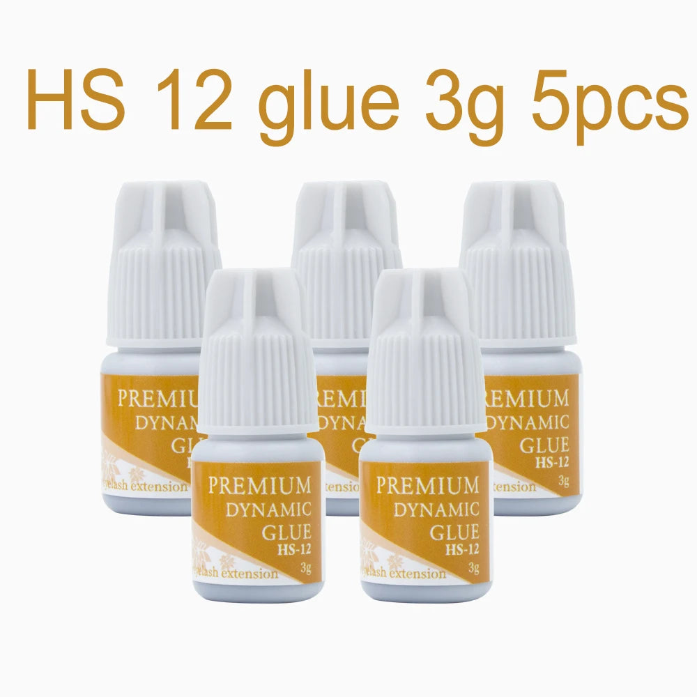 Korean Dynamic Glue for eyelashes Extension false eyelashes HS 12 Black lash Glue