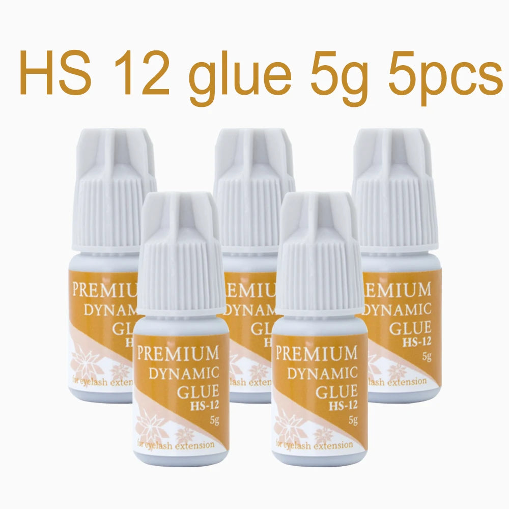 Korean Dynamic Glue for eyelashes Extension false eyelashes HS 12 Black lash Glue