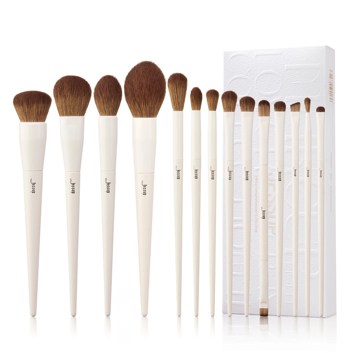 Jessup 14PCS Makeup Brush Set – Foundation & Eyeshadow