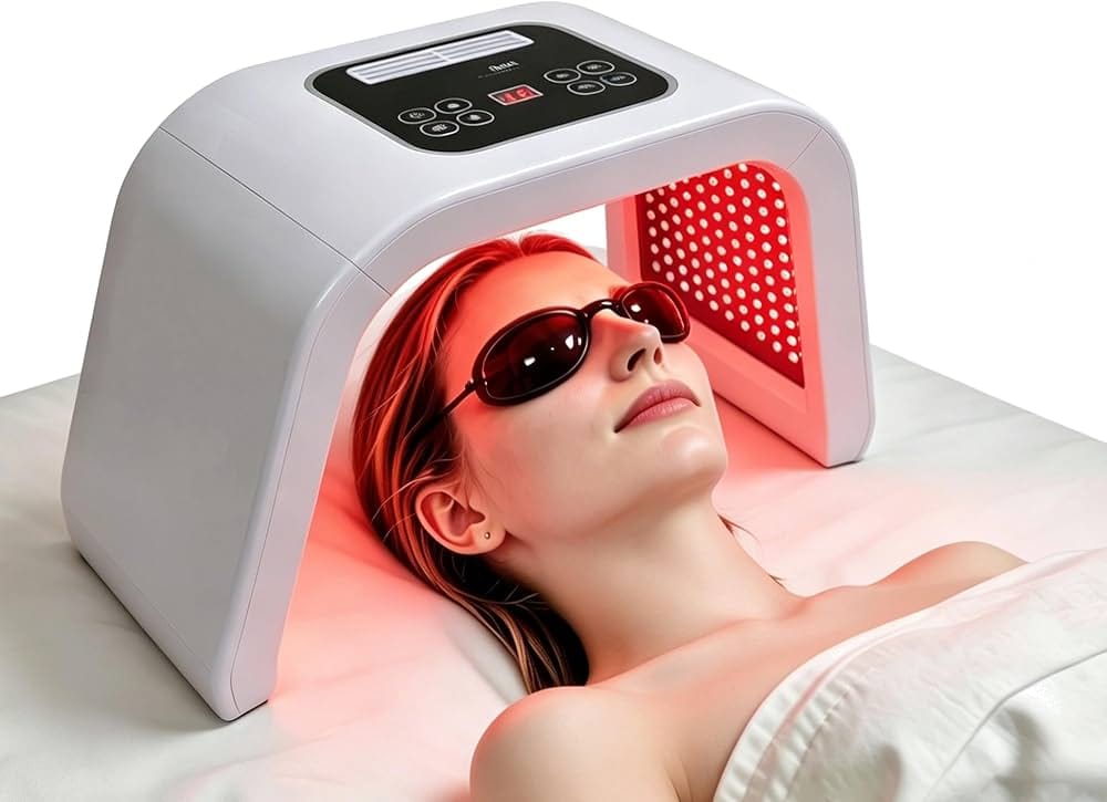 NovaBella 7-Color LED Photon Therapy Mask Full Face Light Therapy