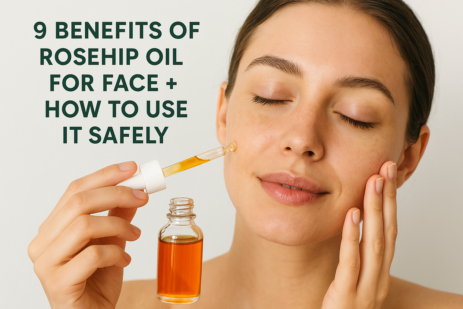 9 Benefits of Rosehip Oil for Face + How to Use It Safely