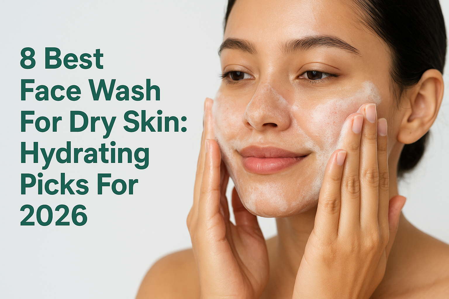 8 Best Face Wash For Dry Skin: Hydrating Picks For 2026
