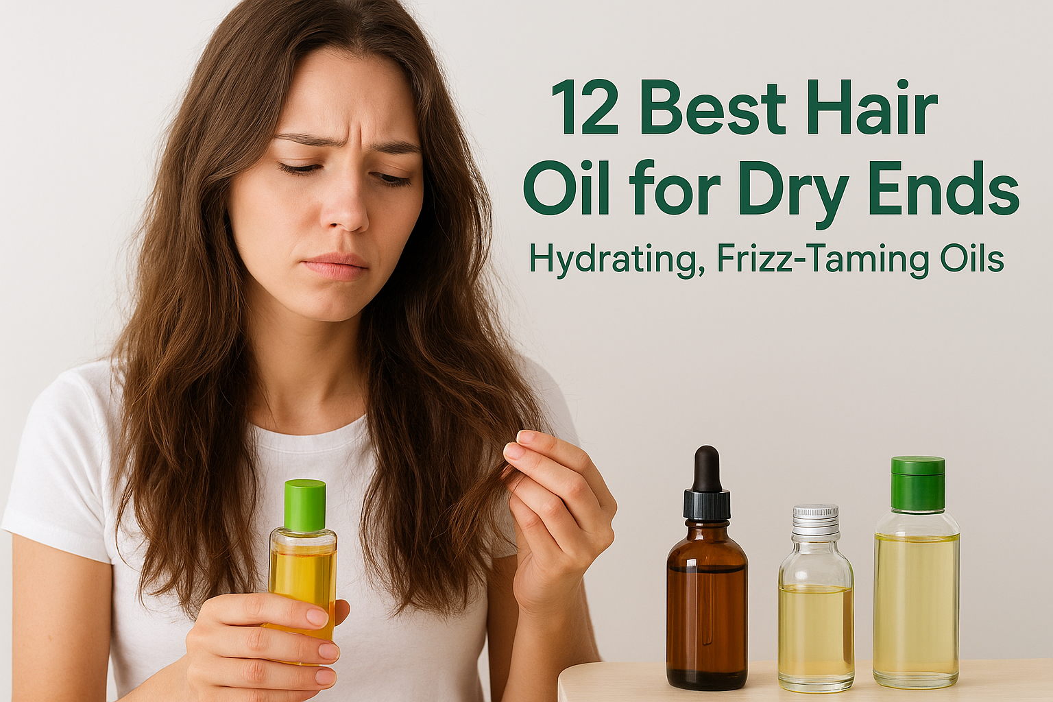12 Best Hair Oil for Dry Ends: Hydrating, Frizz-Taming Oils