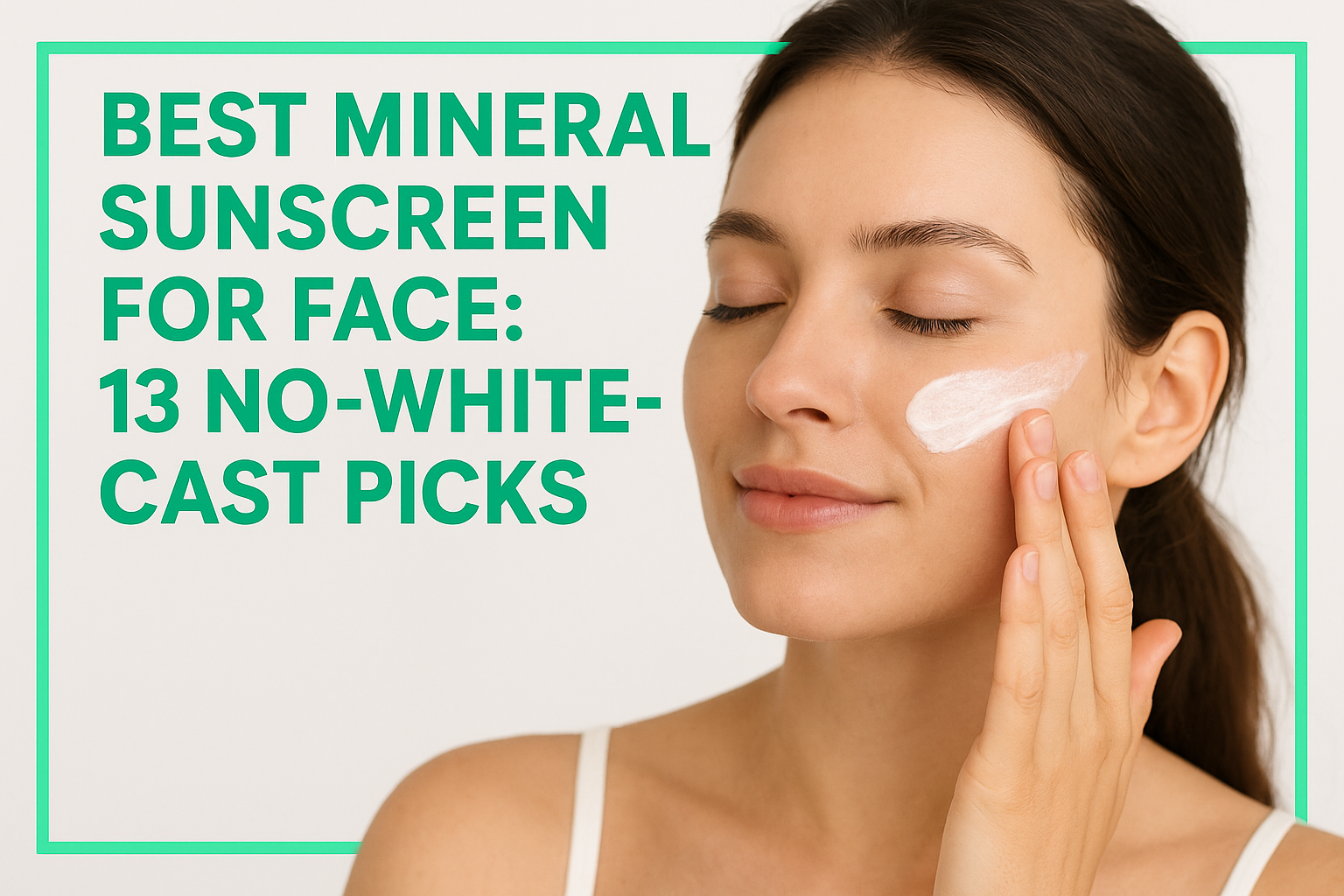 Best Mineral Sunscreen For Face: 13 No-White-Cast Picks