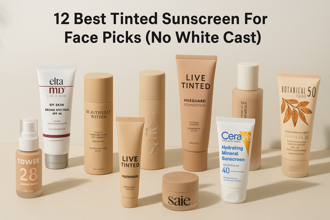 12 Best Tinted Sunscreen For Face Picks (No White Cast)