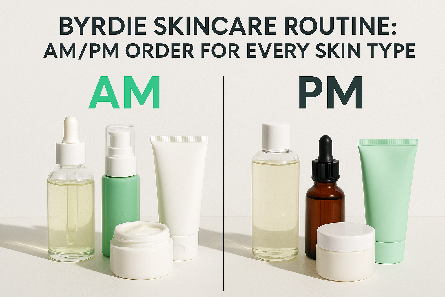 Byrdie Skincare Routine: AM/PM Order For Every Skin Type