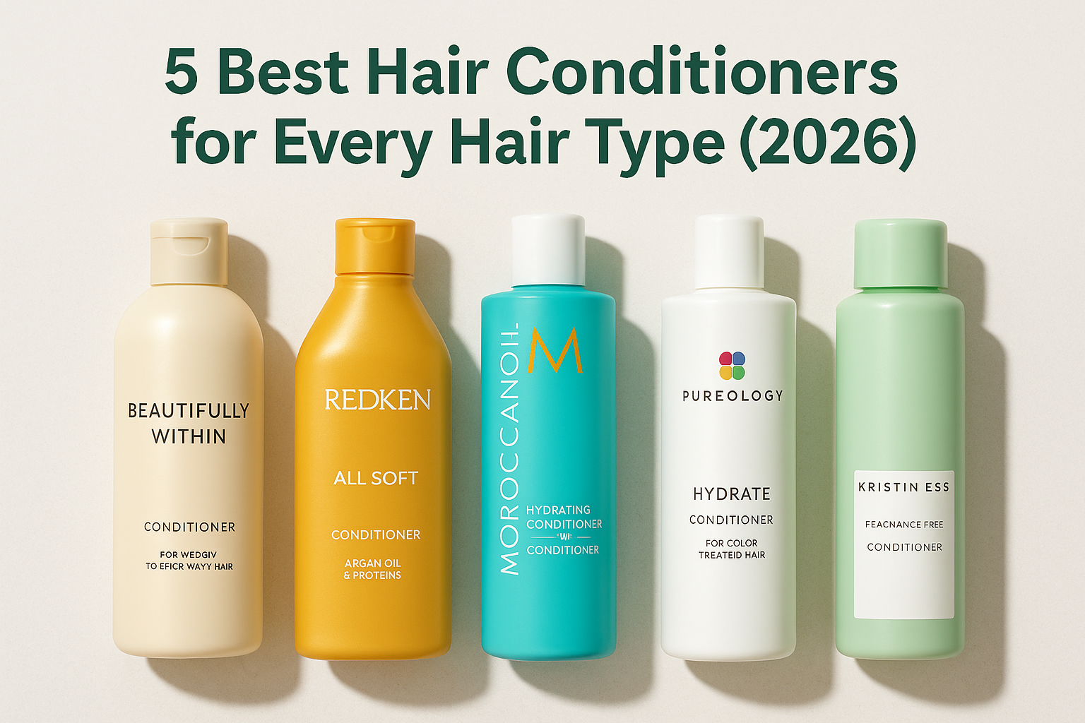 5 Best Hair Conditioners for Every Hair Type (2026)