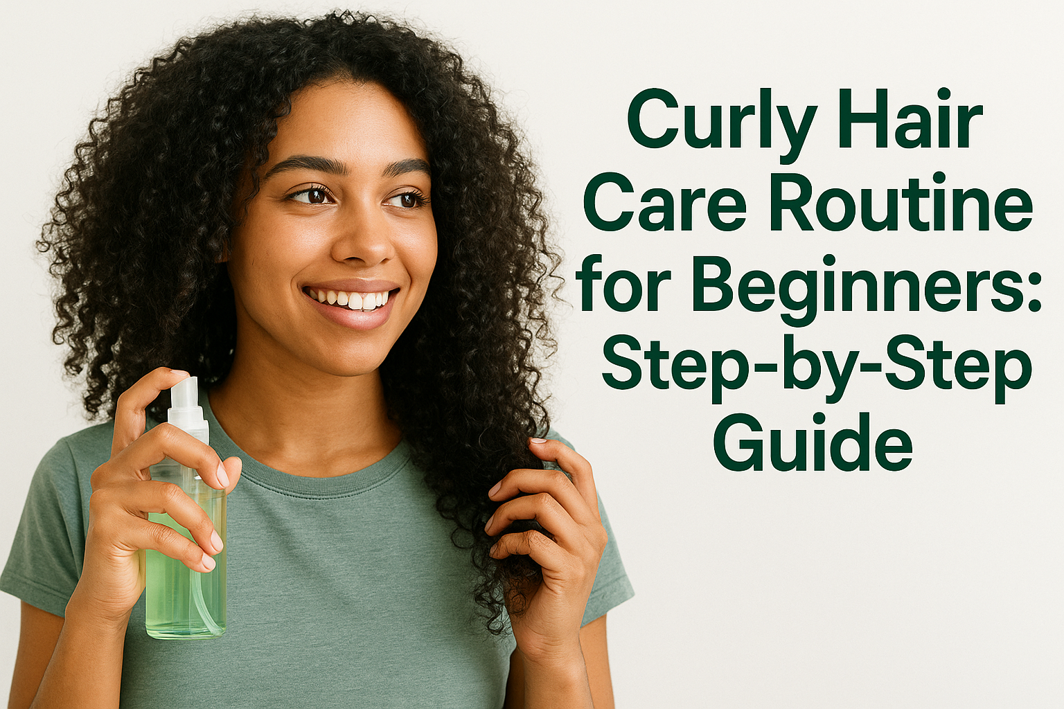 Curly Hair Care Routine for Beginners: Step-by-Step Guide