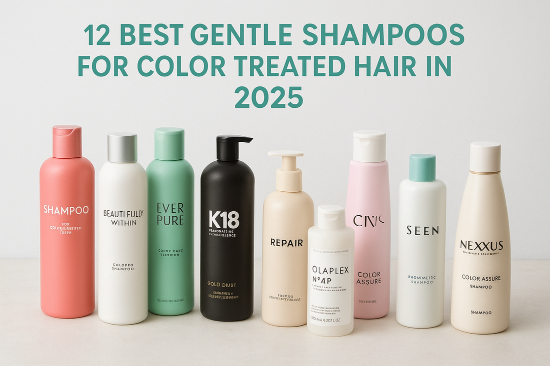 12 Best Gentle Shampoos for Color Treated Hair in 2025