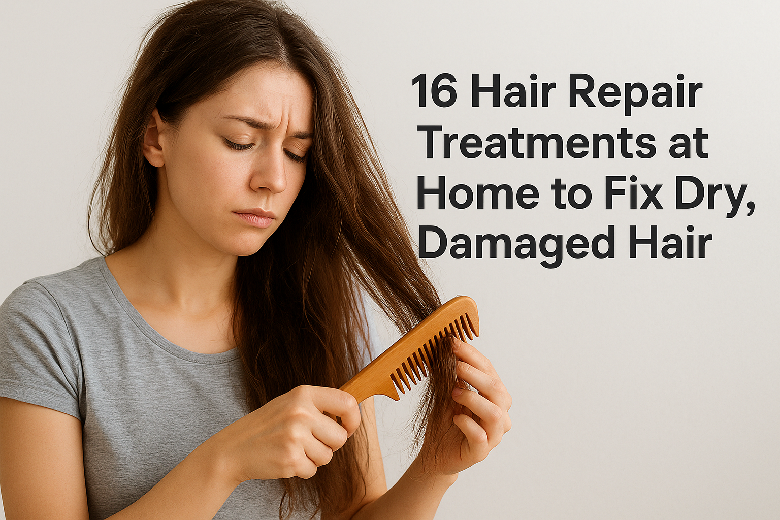 16 Hair Repair Treatments at Home to Fix Dry, Damaged Hair
