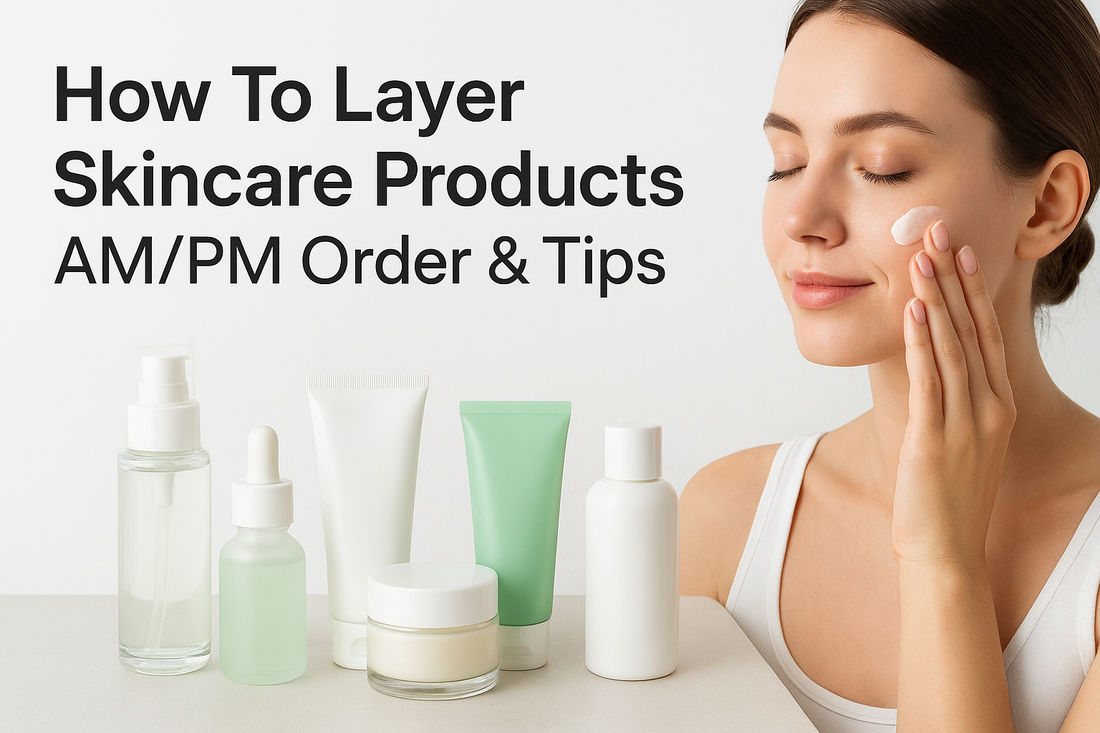 How To Layer Skincare Products: AM/PM Order & Tips